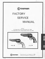 (image for) CRS36-44FSM DOWNLOAD Crosman model 36 and 44 Factory Service Manual