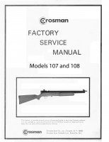 (image for) CRS108FSM DOWNLOAD of Crosman Factory Service Manual for Models 107 & 108