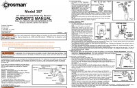 (image for) CRS357OM DOWNLOAD of the Crosman 357 Owners Manual