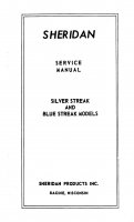 SHECFSM DOWNLOAD Sheridan Factory Service Manual circa 1950s