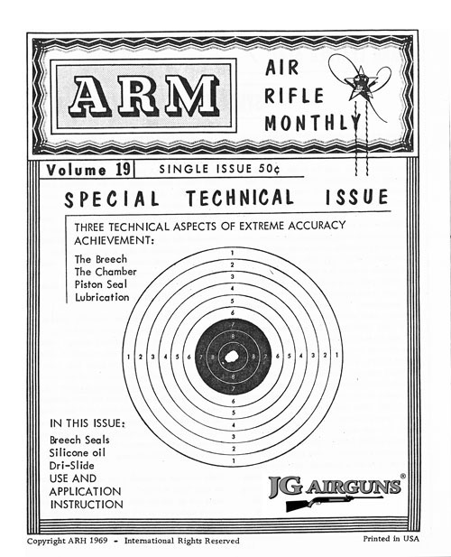 (image for) ARM19 Air Rifle Headquarters Monthly #19