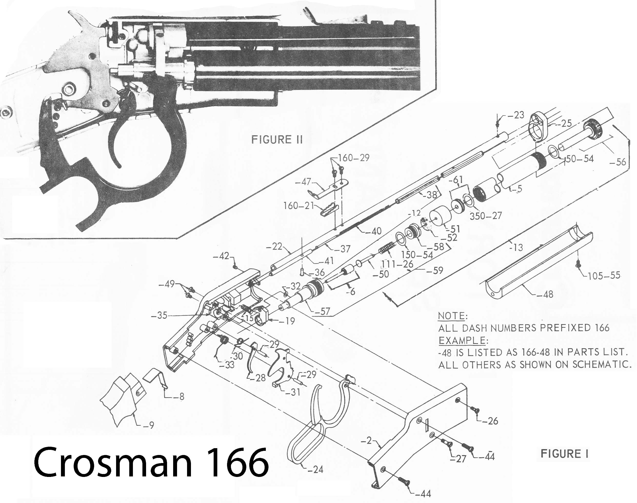 Super BB Repeater / Crosman 166 Schematic