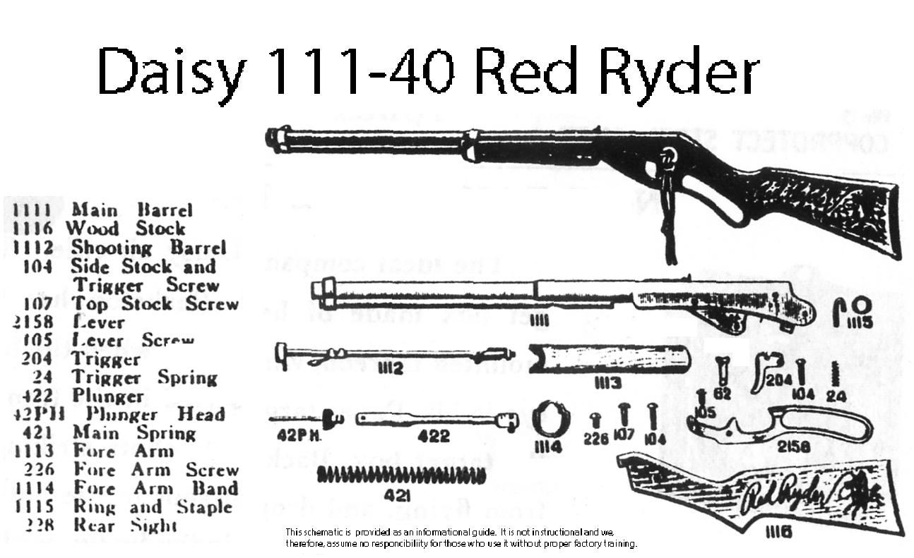 111-40 Red Ryder Schematic