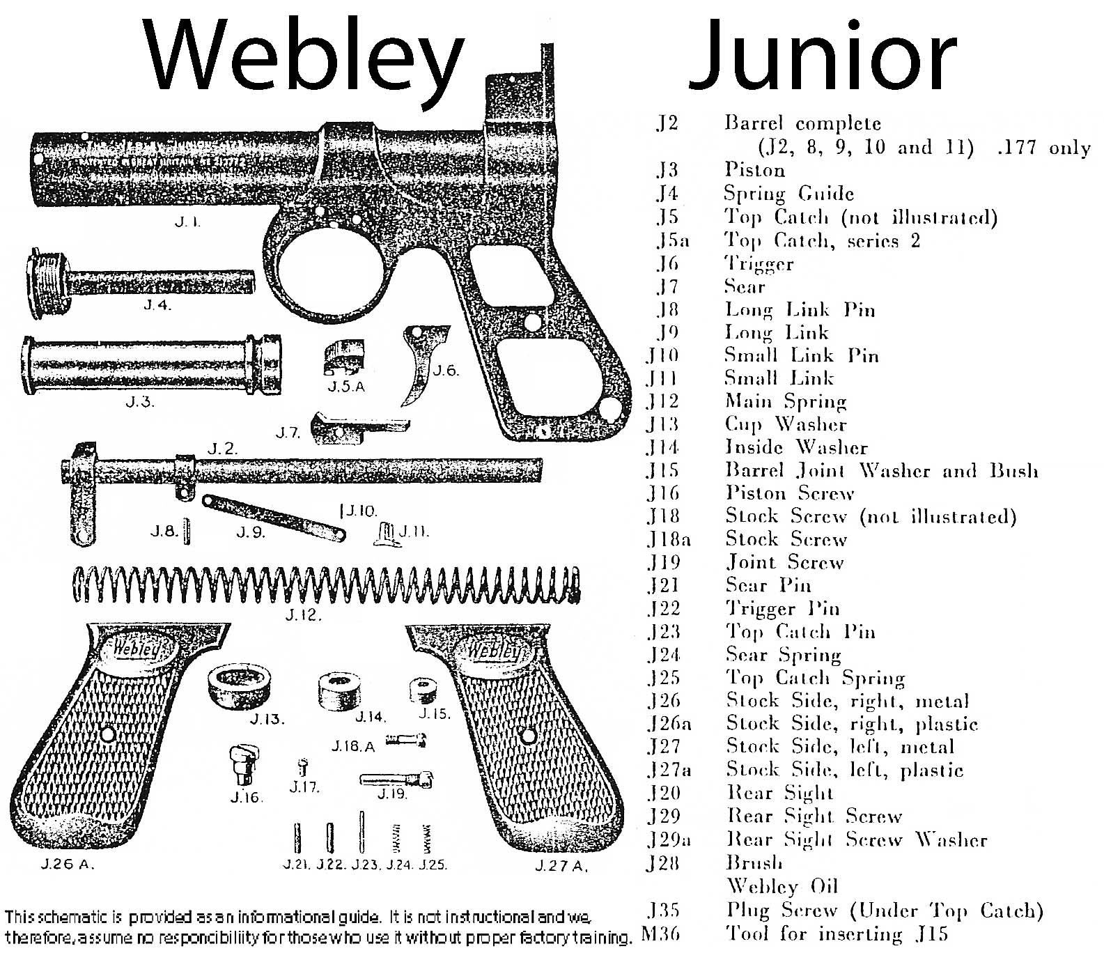 Junior Pistol Schematic