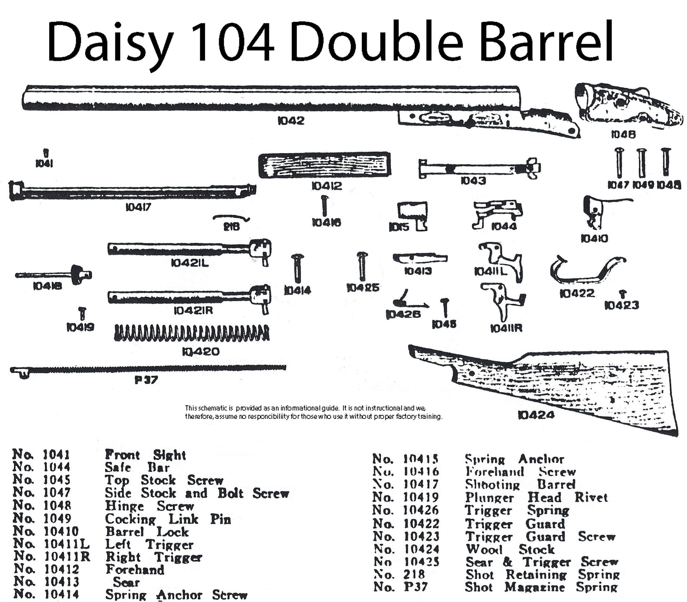 104 Double Barrel Schematic
