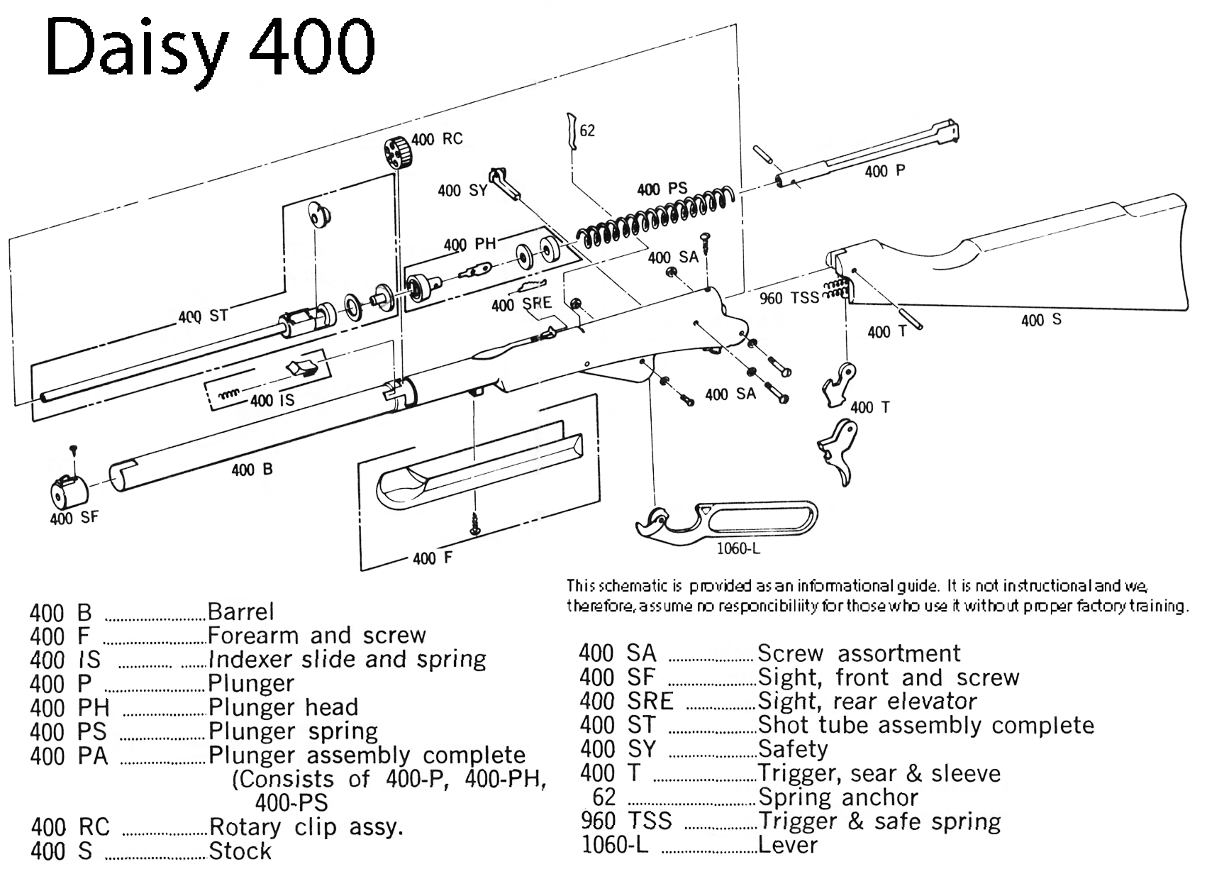 400 Roto Clip Rifle Schematic
